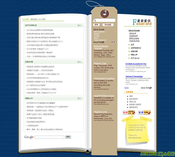 faxueland提供，这个模板你绝对喜欢！